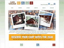 Tablet Screenshot of idahocampcascade.org